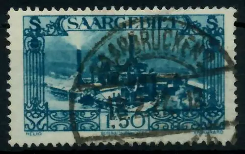 SAARGEBIET 1926 Nr 118 gestempelt 795296