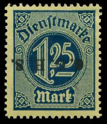 OBERSCHLESIEN DIENST Nr 17IV ungebraucht 4D0876