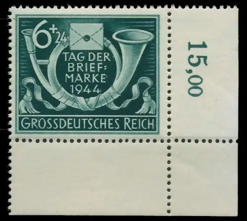 DEUTSCHES REICH 1944 Nr 904 postfrisch ECKE-ORE A4D59A