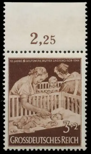 DEUTSCHES REICH 1944 Nr 869 postfrisch ORA A4D872