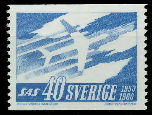 SCHWEDEN 1961 Nr 467A postfrisch SDBA406