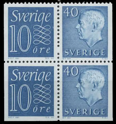 SCHWEDEN HEFTCHENBLATT Nr HB 29 postfrisch A96C7A