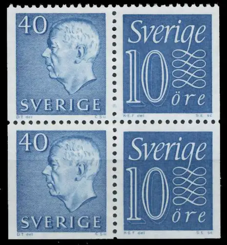 SCHWEDEN HEFTCHENBLATT Nr HB 30 postfrisch A96C76