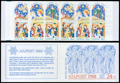 SCHWEDEN MARKENHEFTCHEN Nr MH 135 postfrisch A96F4A