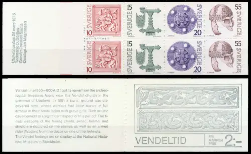 SCHWEDEN MARKENHEFTCHEN Nr MH 49 postfrisch SE09B72