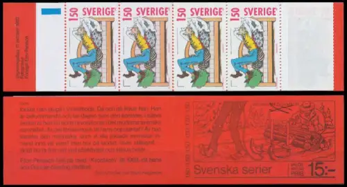 SCHWEDEN MARKENHEFTCHEN Nr MH-1127 postfrisch MH A970E6