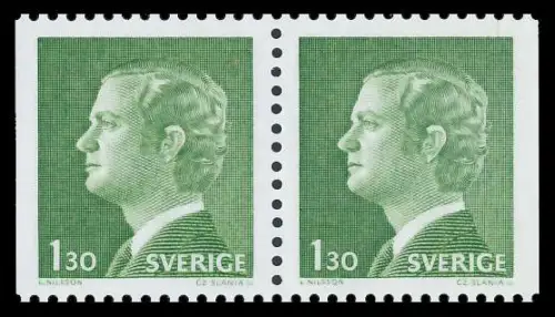 SCHWEDEN DS CARL XVI Nr 935xDl Dr postfrisch WAAGR PAAR SE09D0E