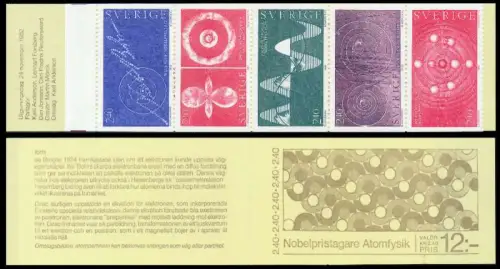 SCHWEDEN MARKENHEFTCHEN Nr MH 91 postfrisch A9715A