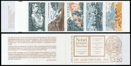 SCHWEDEN MARKENHEFTCHEN Nr MH 110 postfrisch A971BE