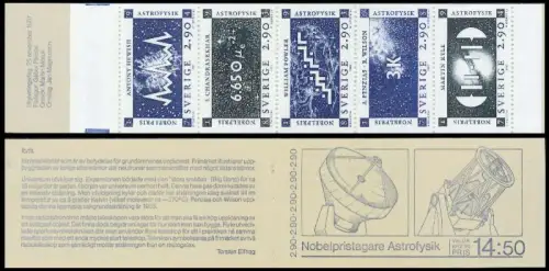 SCHWEDEN MARKENHEFTCHEN Nr MH 127 postfrisch A9724A