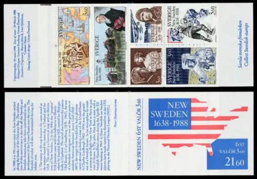 SCHWEDEN MARKENHEFTCHEN Nr MH 129 postfrisch SE09E56