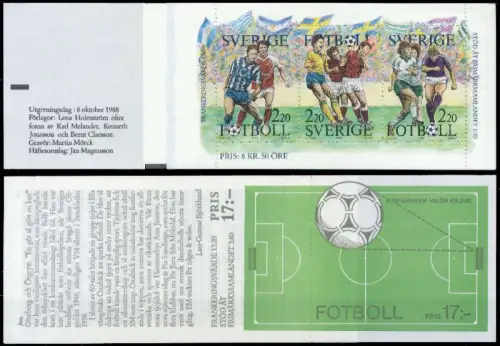 SCHWEDEN MARKENHEFTCHEN Nr MH 134 postfrisch SE09E92