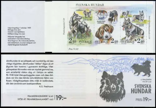 SCHWEDEN MARKENHEFTCHEN Nr MH 144 postfrisch SE09EC6