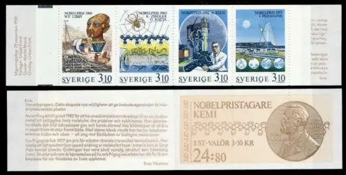 SCHWEDEN MARKENHEFTCHEN Nr MH 136 postfrisch SE09EDA