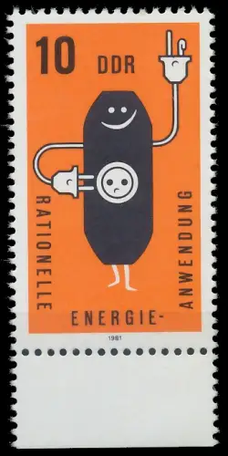 DDR 1981 Nr 2601KB postfrisch URA SE30ADA