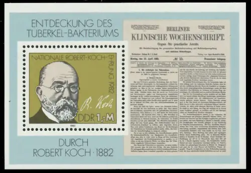 DDR BLOCK KLEINBOGEN Block 67 postfrisch SE36752