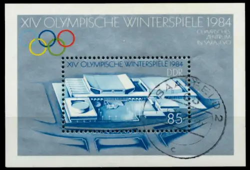 DDR BLOCK KLEINBOGEN Block 74 gestempelt S2914B2
