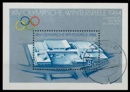 DDR BLOCK KLEINBOGEN Block 74 gestempelt S80EEF6