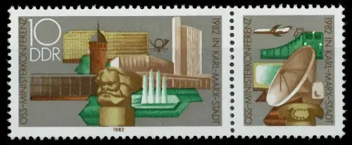 DDR ZUSAMMENDRUCK Nr WZd546 postfrisch WAAGR PAAR S838F86