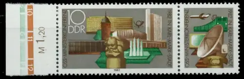 DDR ZUSAMMENDRUCK Nr WZd546 postfrisch WAAGR PAAR S838FA2