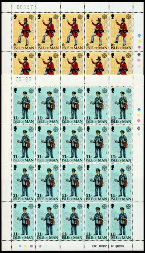 ISLE OF MAN Nr 142KB-143KB postfrisch KLEINBG S009436