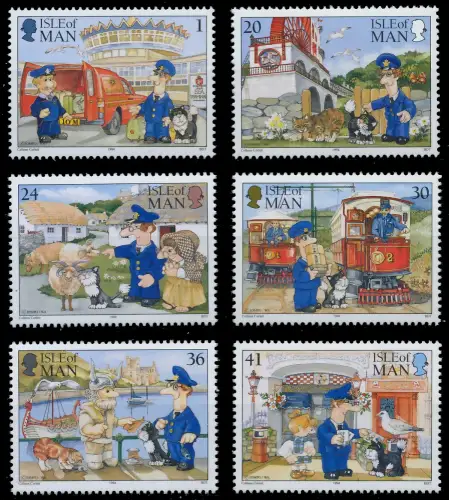 ISLE OF MAN 1994 Nr 602-607 postfrisch SE5378A