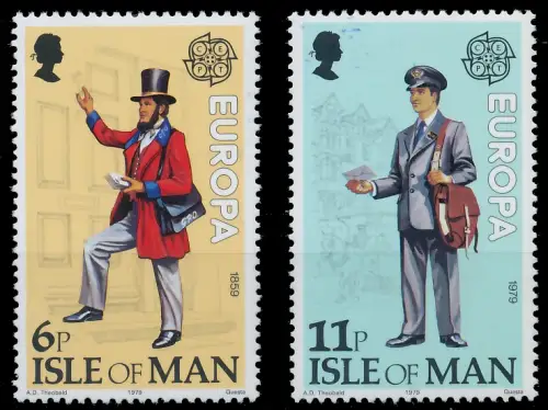 ISLE OF MAN 1979 Nr 142-143 postfrisch AD05B6