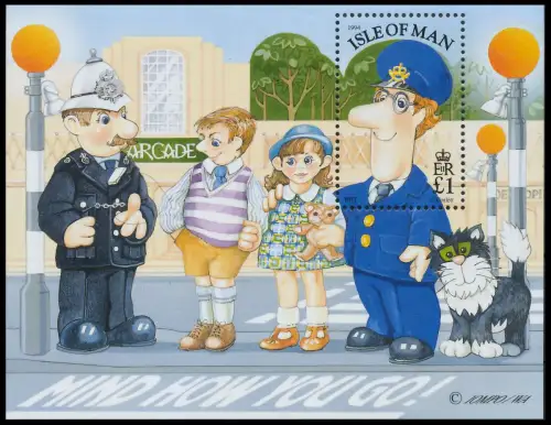 ISLE OF MAN 1994 Block 21 postfrisch AD0A96