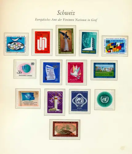 UNO GENF Nr 1-302 o. Bl. 8 postfrisch SA 751102