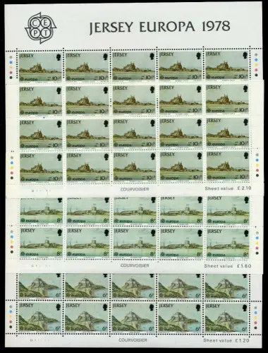 JERSEY Nr 177KB-179KB postfrisch S00A27A