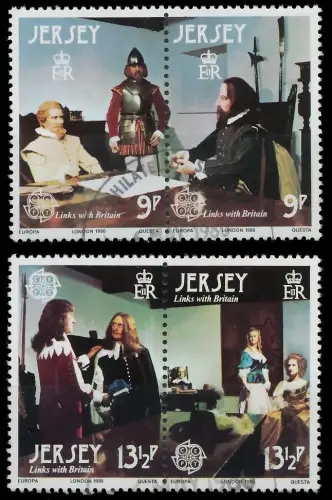 JERSEY 1980 Nr 219WP-222WP gestempelt AE2466
