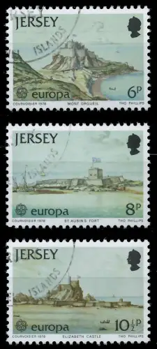 JERSEY 1978 Nr 177-179 gestempelt AE2526
