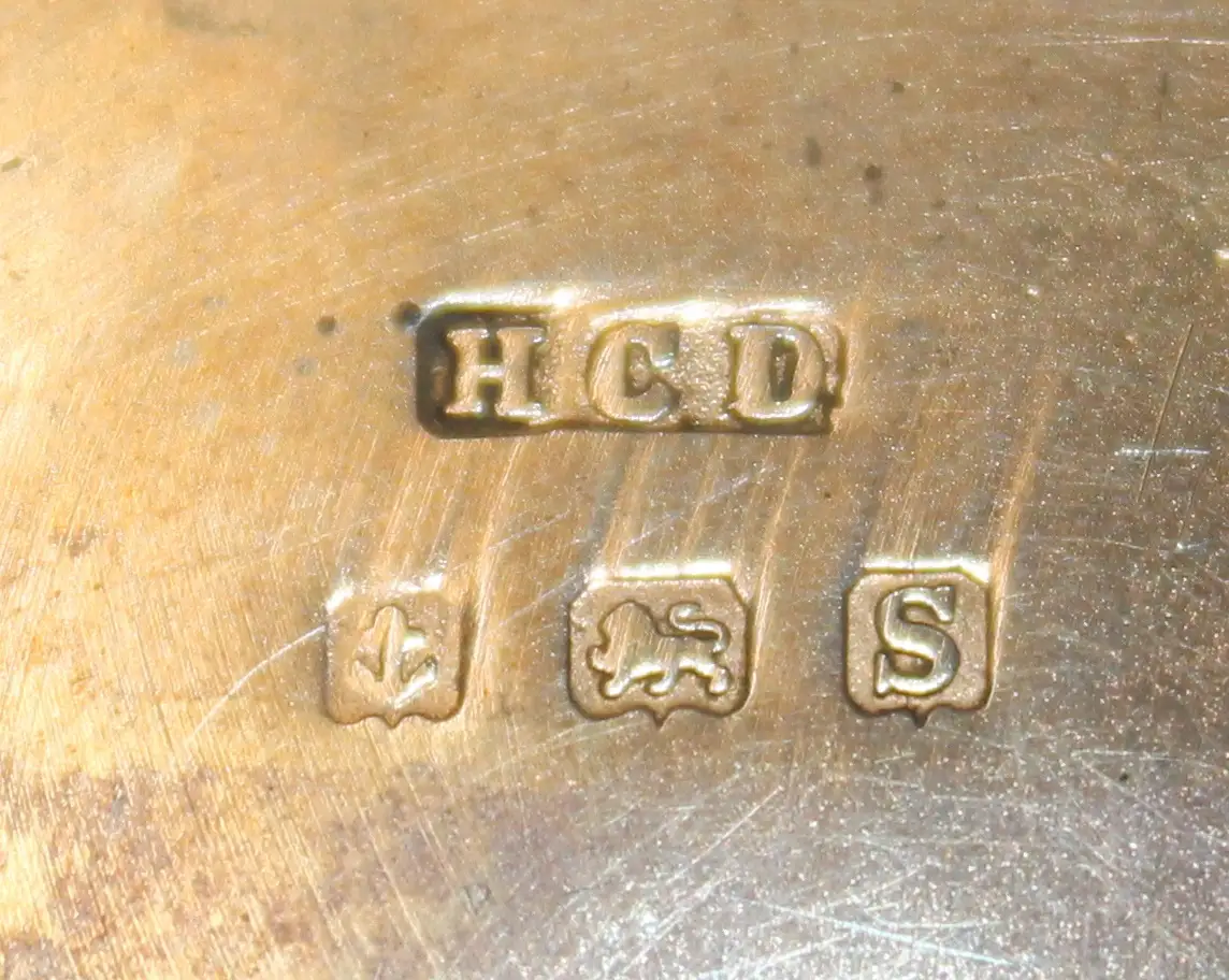 Antikes Silber Zigarettenetui für Damen mit CL / LC Monogramm - Etui Dose Damenetui - mehrfach gepunzt - Milleartifex 7