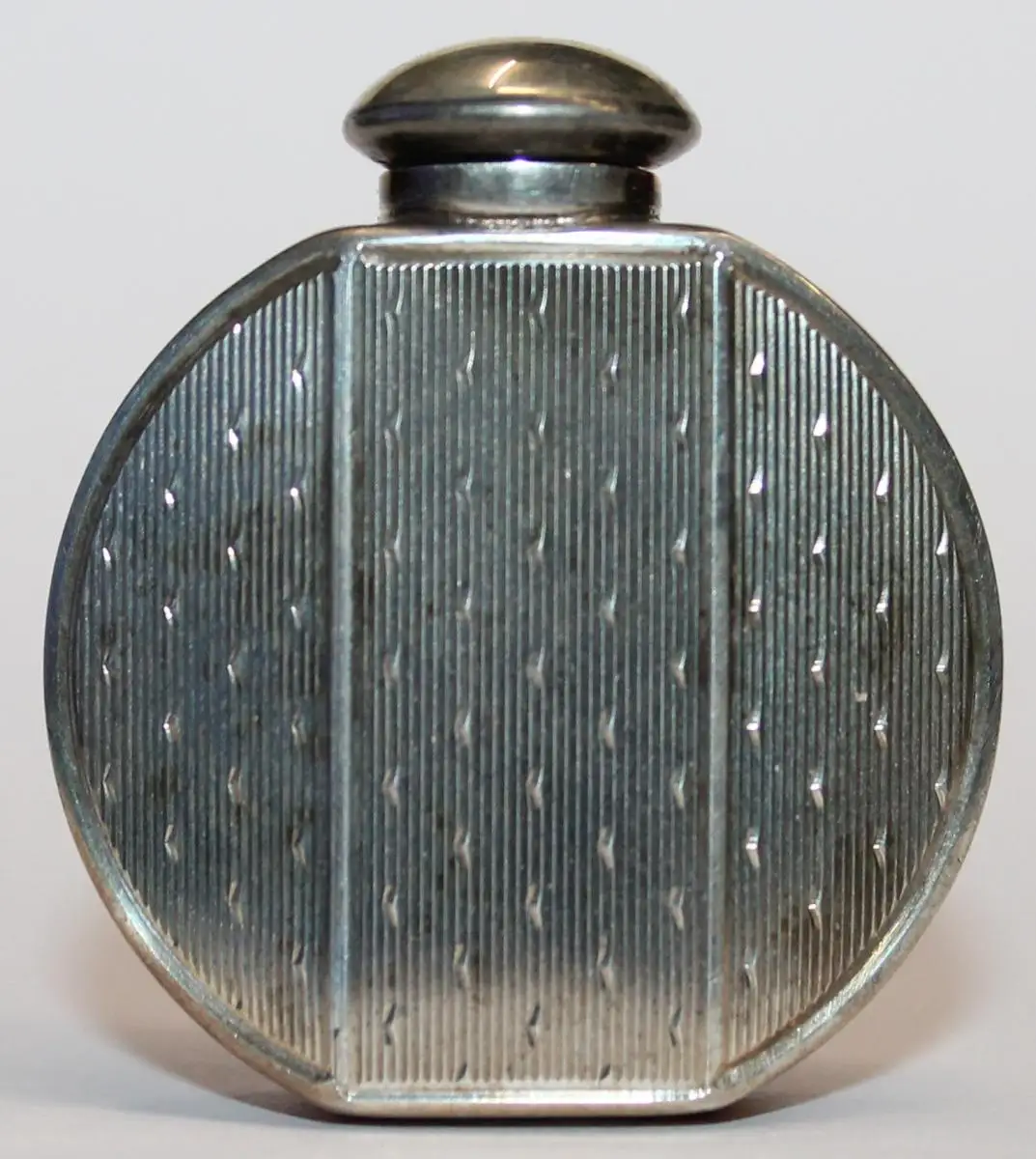 Stilvoller Franz Scheuerle Parfüm Flacon aus Sterling Silber - FS Punze Vintage Art Deco - Milleartifex 0