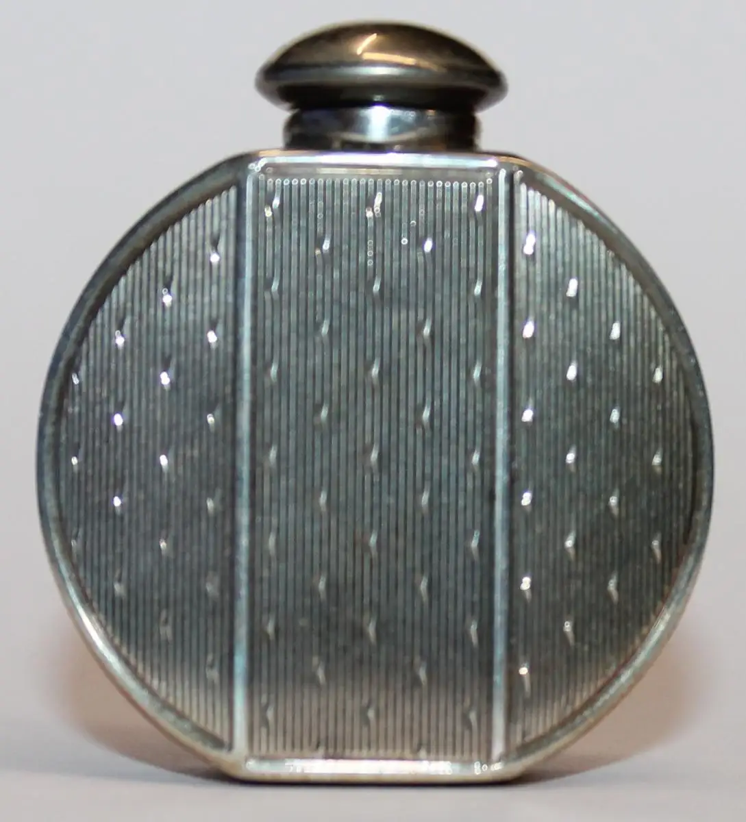 Stilvoller Franz Scheuerle Parfüm Flacon aus Sterling Silber - FS Punze Vintage Art Deco - Milleartifex 1