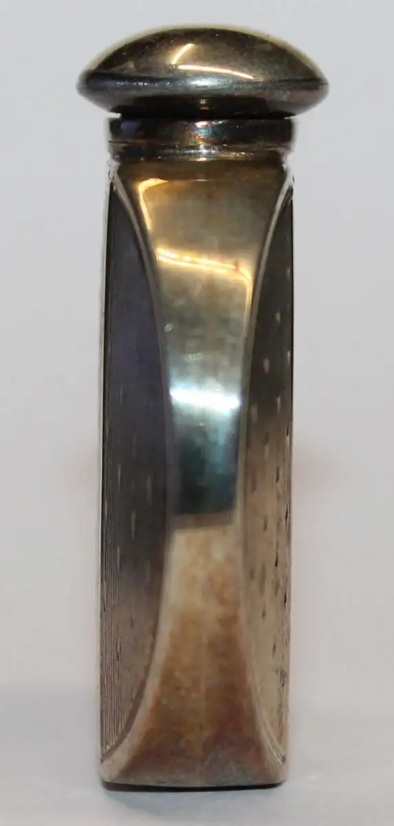 Stilvoller Franz Scheuerle Parfüm Flacon aus Sterling Silber - FS Punze Vintage Art Deco - Milleartifex 4