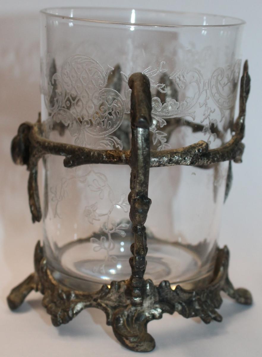 antikes Teeglas 