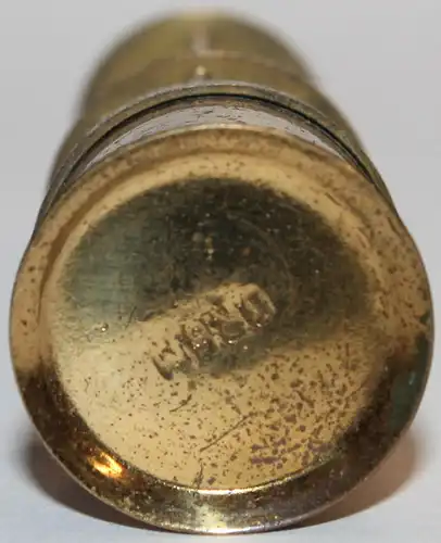 Antikes Feuerzeug in Form einer Grubenlampe - DRGM Lighter - Sammlerstück