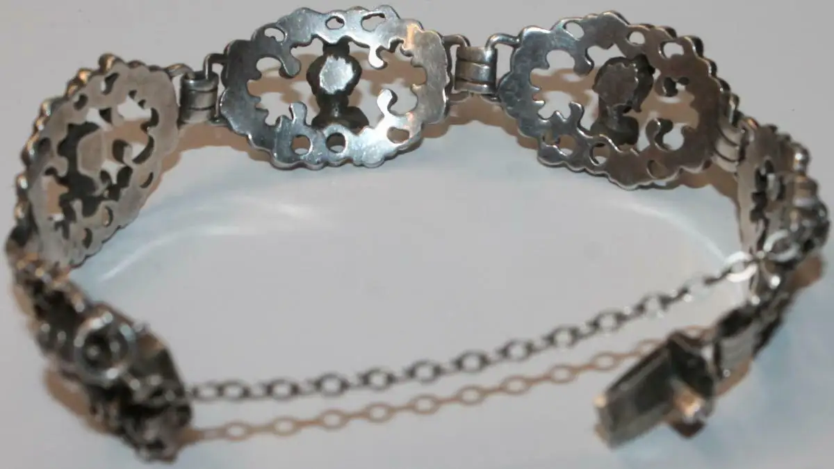 Bartel & Sohn Armband m. Engel 925er Silber Schmuck - 18,5 cm / 51,15 g 4