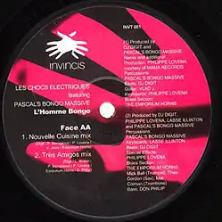 12inch - Les Chocs Electriques feat. Pascals Bongo Massive L&#039;Homme Bongo