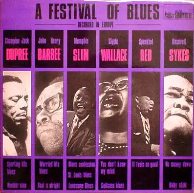 LP - Various Artists A Festival Of Blues