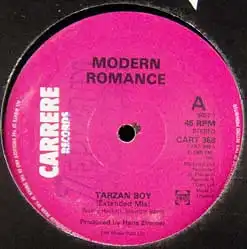 12inch - Modern Romance Tarzan Boy - Extended Mix / Sail Away