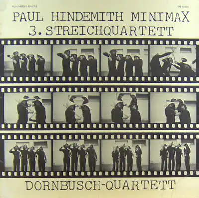 LP - Dornbusch-Quartett Minimax / 3. Streichquartett