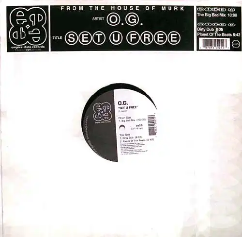 12inch - O.G. Set U Free