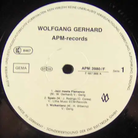 LP - Gerhard, Wolfgang Jazz Meets Flamenco