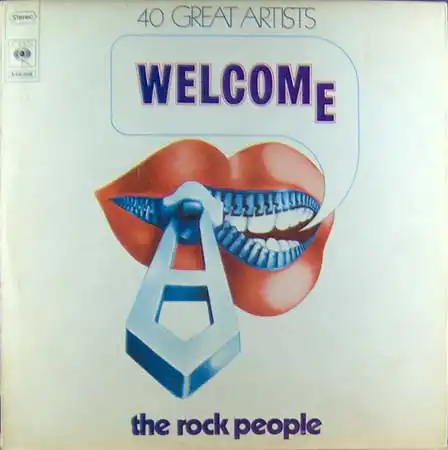 3LP - Various Artists Welcome The Rock People