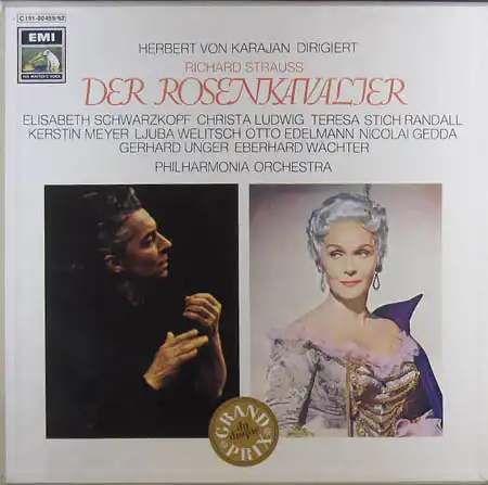 4LP - Strauss, Richard Der Rosenkavalier