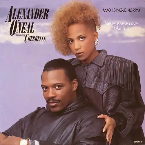 12inch - O&#039;Neal, Alexander Featuring Cherrelle Never Knew Love Like This