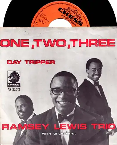 7inch - Lewis, Ramsey Trio One, Two, Three / Day Tripper
