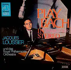 LP - Loussier, Jacques Trio & Royal Philharmonic Orchestra Play Bach In Phase Four Stereo